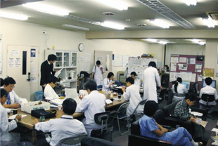 医局の全体朝会