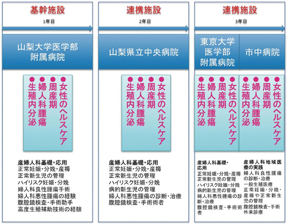 産婦人科専門医療人育成研修プログラムの概要